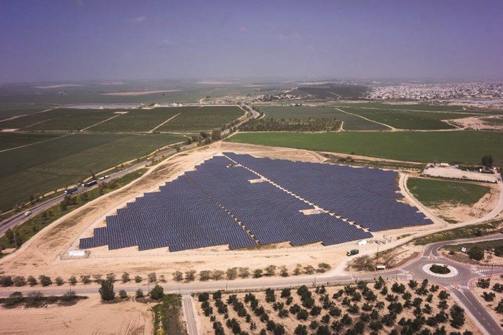 שדה סולארי במשמר הנגב צילום EDF EN ישראל