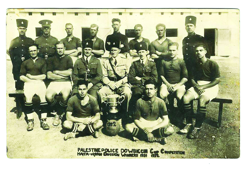 קבוצת נבחרת משטרת חיפה 1931 3