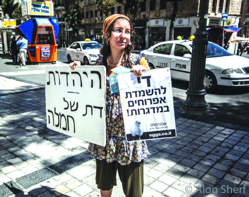 הפגנה לבעלי החיים Alona Watson Ostrowicz Sherf צילום