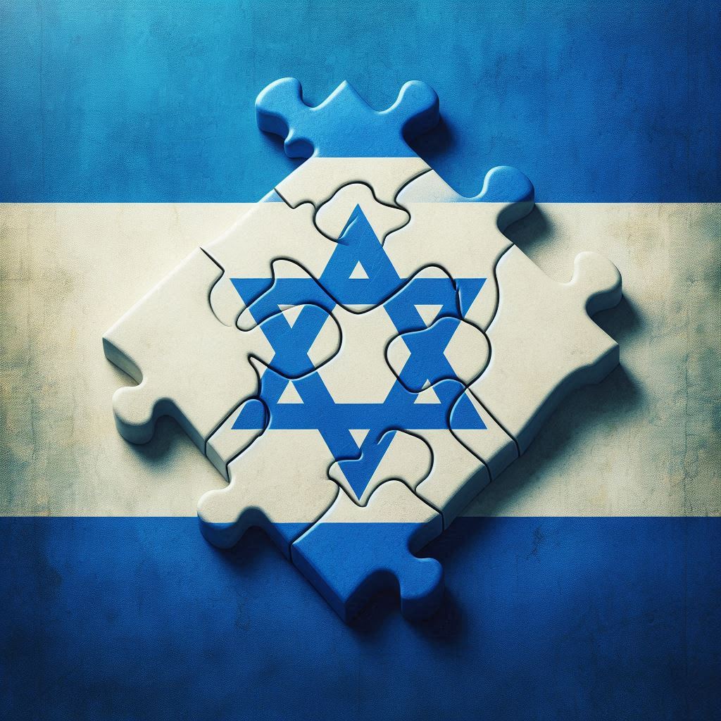 דגל ישראל מפאזל