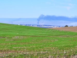 שדות ברוחמה על רקע תקיפת צהל ברצועת עזה אורן ברנע