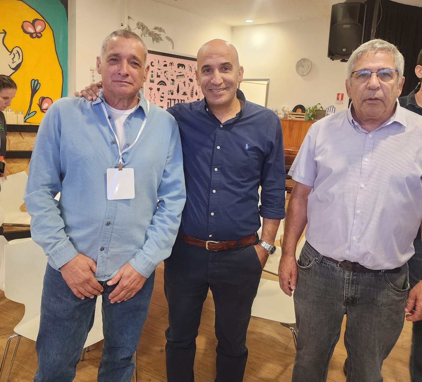 מימין אורי דורמן עמית יפרח וירון בלחסן