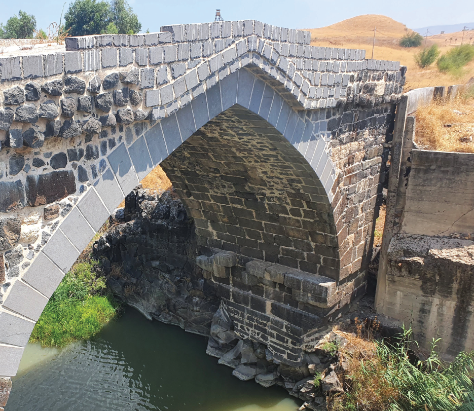הגשר לאחר השלמת השיקום והשימור. מיכאל כהן 2022