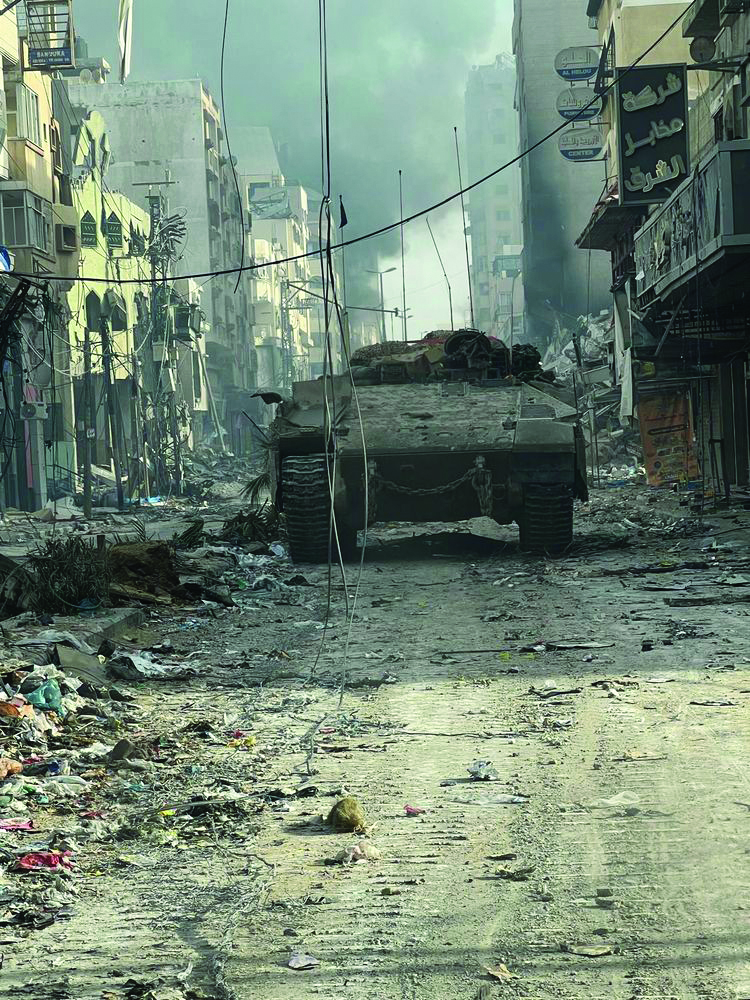 הנמר ברחובות עזה