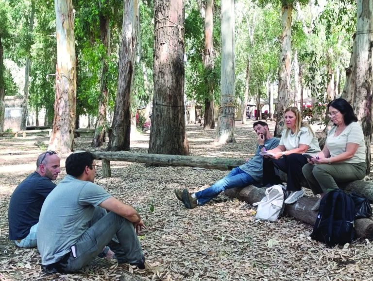 רכזי טיולים של מנהל החינוך ההתיישבותי