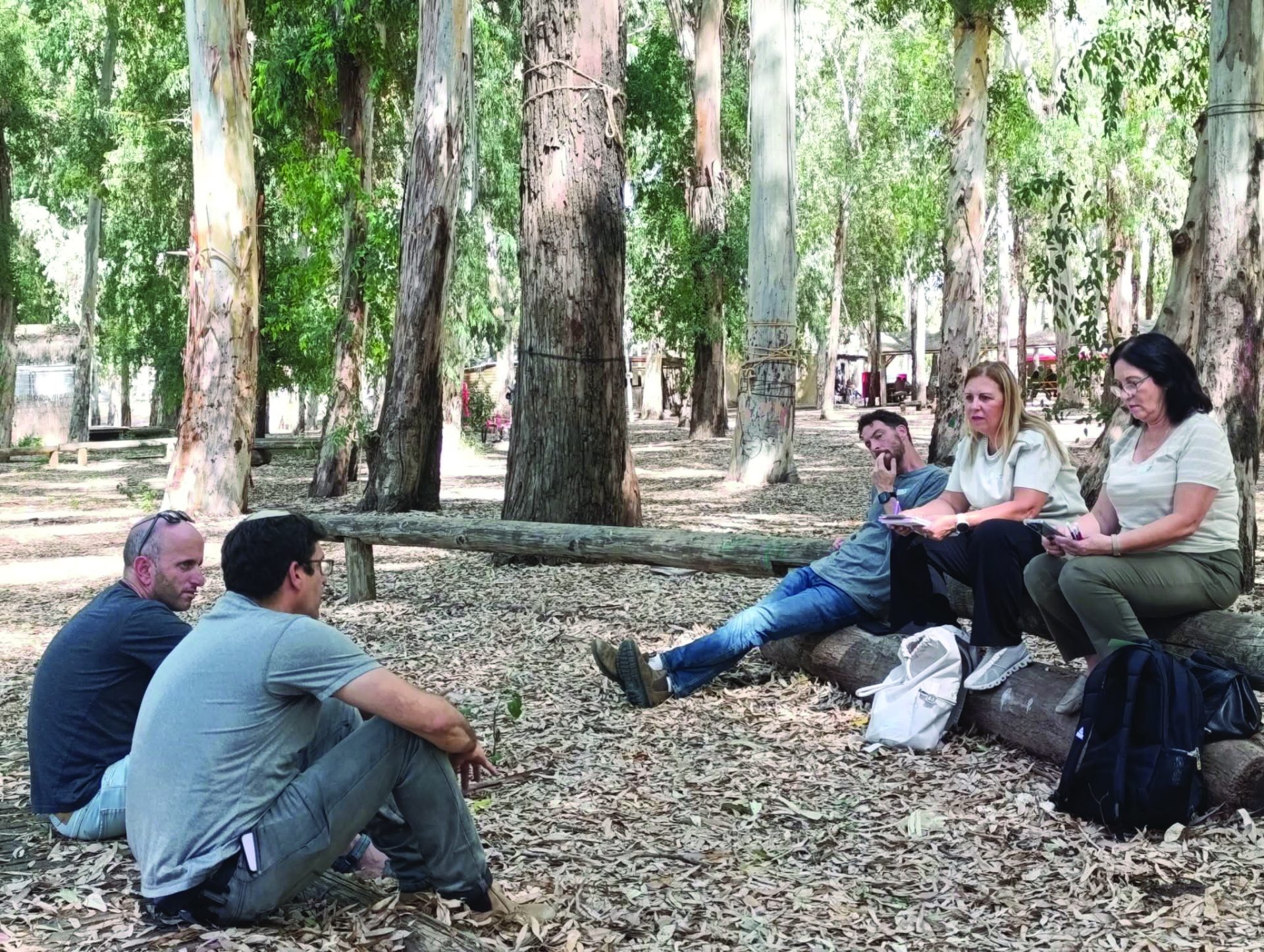 רכזי טיולים של מנהל החינוך ההתיישבותי