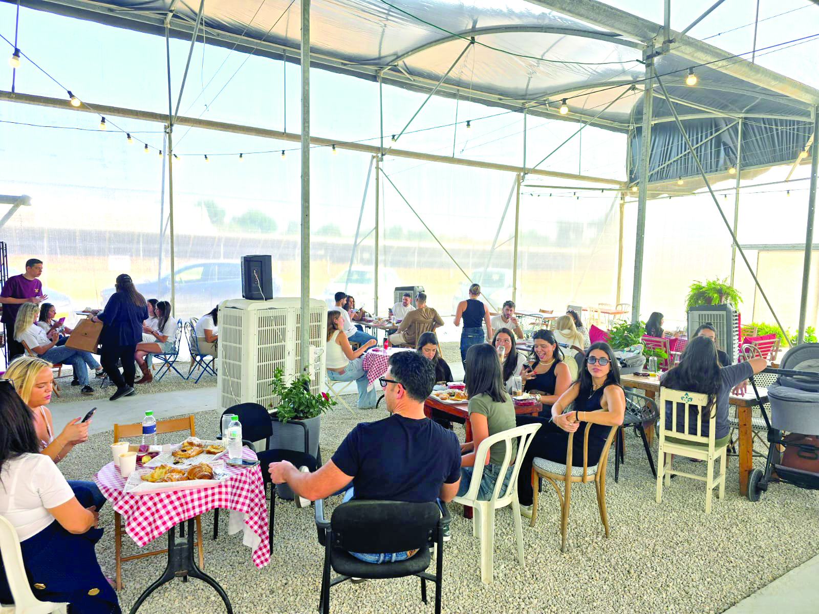 מרכז המבקרים בפטל של עופר בנתיב העשרה המשלב הסבר קטיף וטעימות אלבום משפחתי