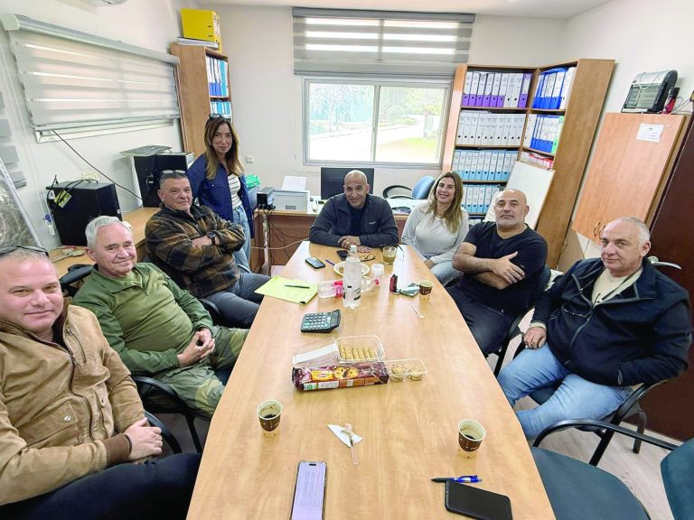 מטה תנועת המושבים עם הנהלת רמות נפתלי