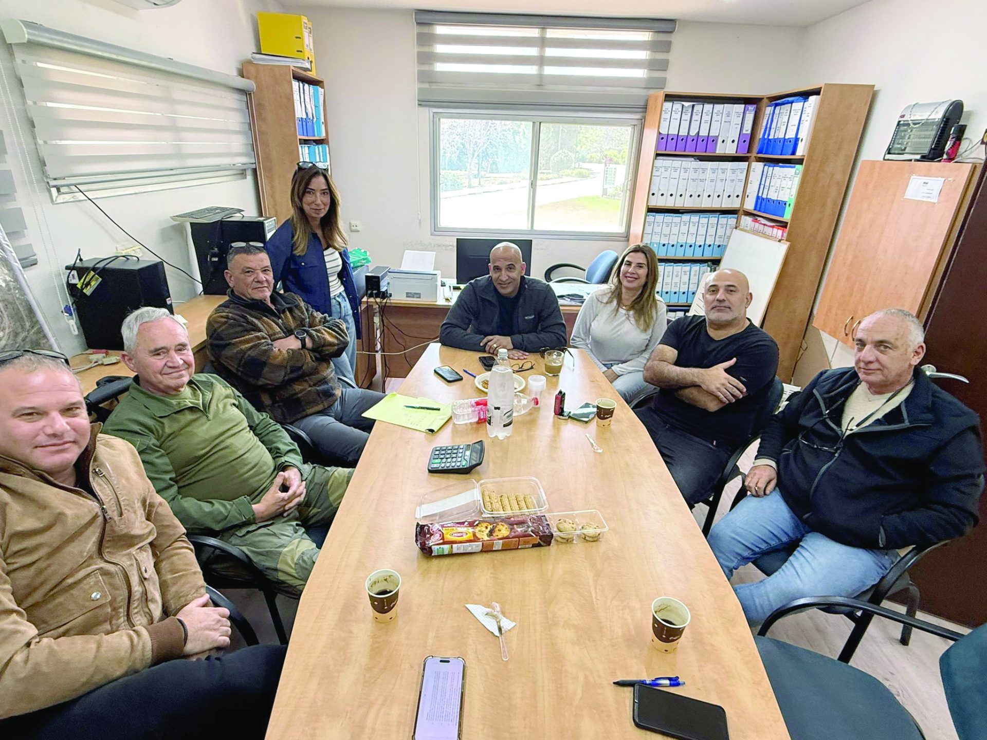 מטה תנועת המושבים עם הנהלת רמות נפתלי