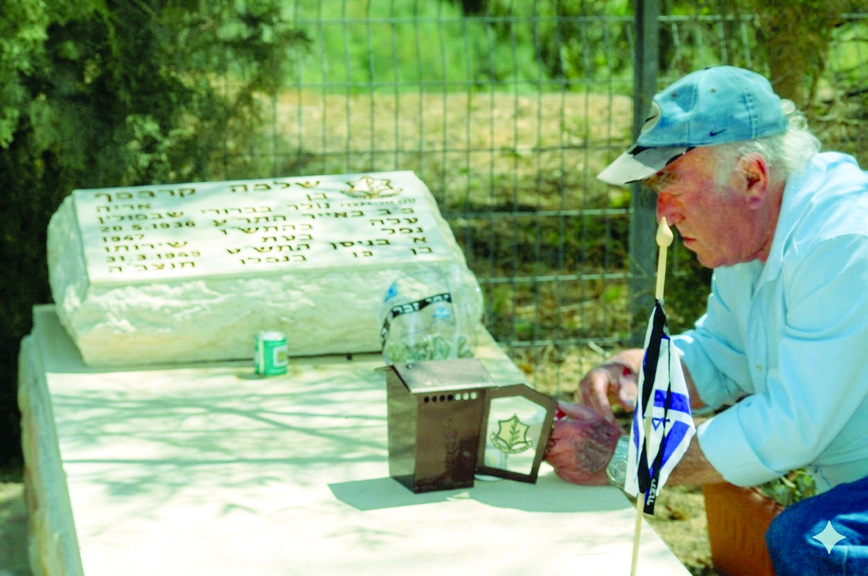 1 שלמה קרמפף מצבה ושמוליק