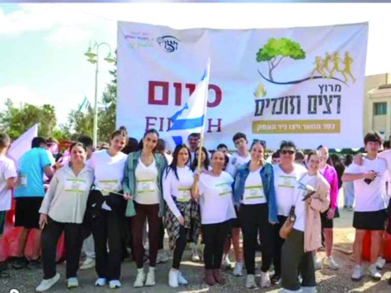 בכל צעד בליבנו קהילת ויצו ניר העמק רצה לזכר הנופלים