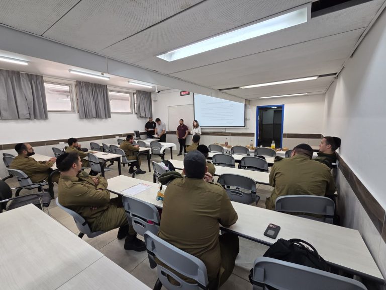 הודעה לעיתונות פתיחת פרויקט יואב במכללה צילום יחצ המכללה