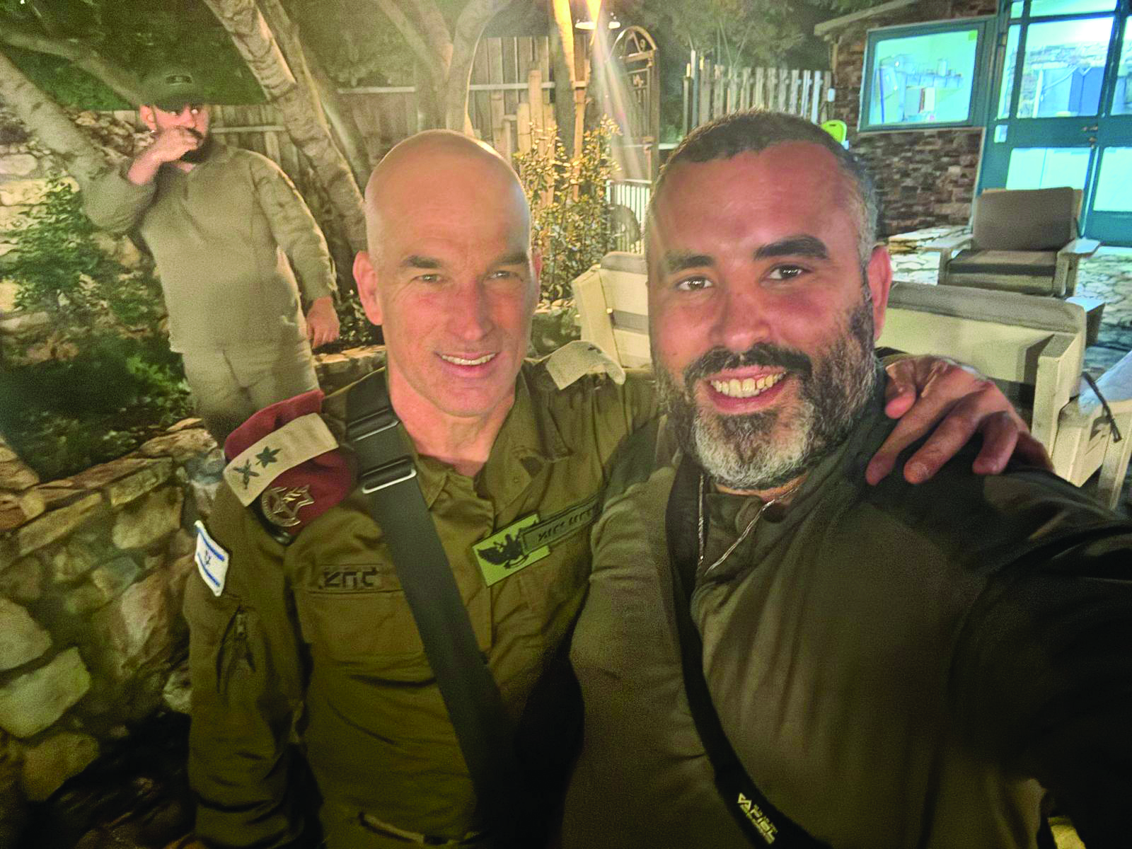 אלדד עם אלוף פיקוד הצפון