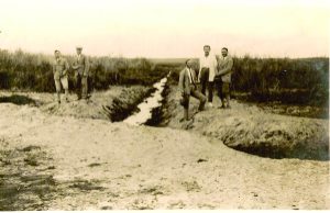 ביצות ניקוז בואדי חווארת ליד נחל אלכסנדר 1930