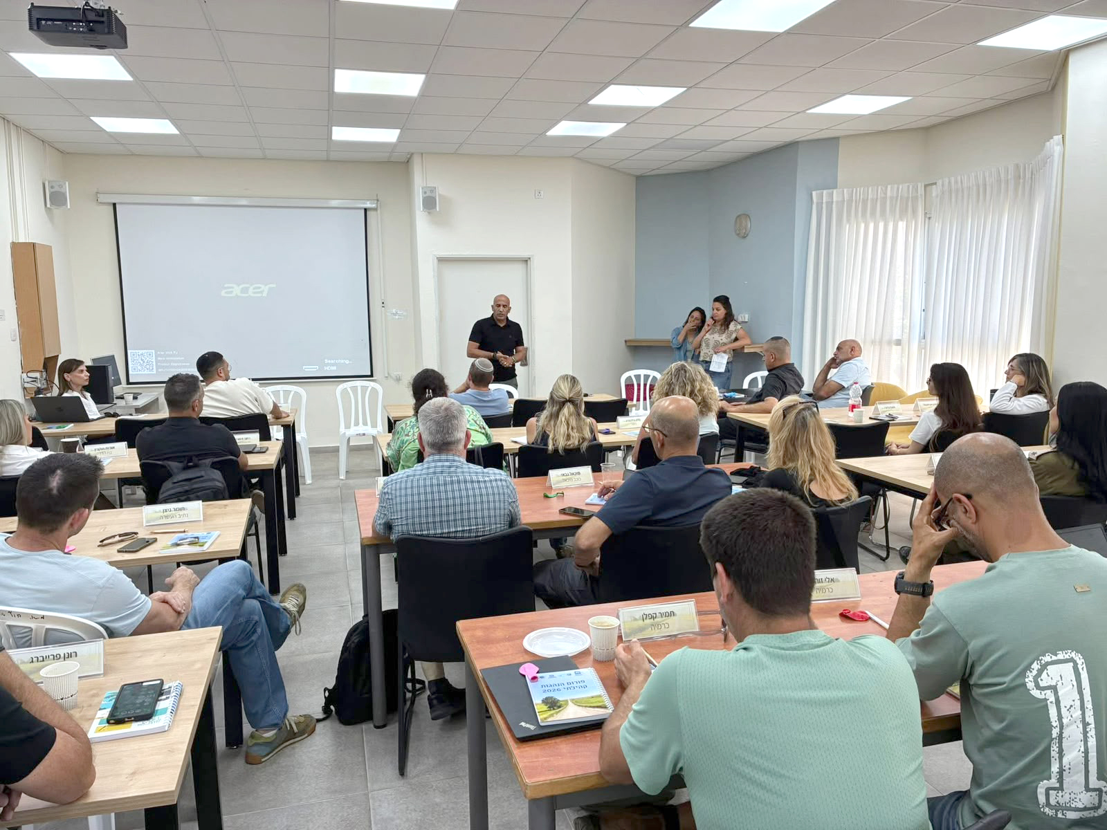 עמית יפרח בפתיחת קורס הדירקטורים ה 14 של תנועת המושבים