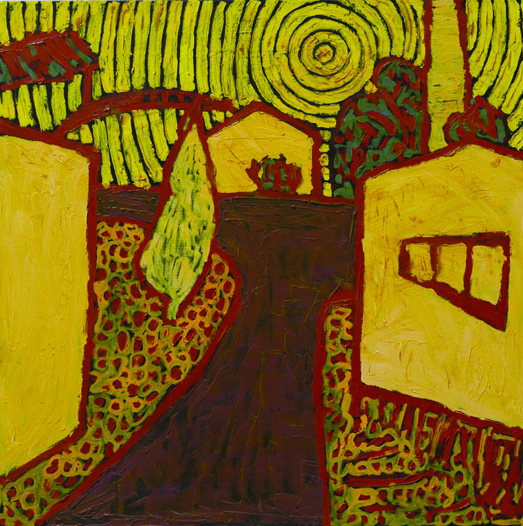תמונה 2 Yadid Rubin Untitledoil on canvas2007 100X100 1
