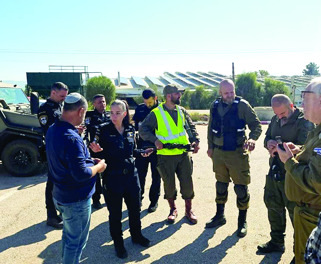 סנצ הדר עמר לפני פעילות מבצעית