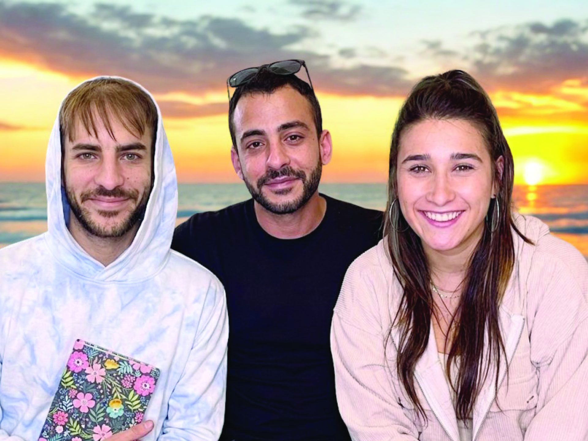 האחים יובל ונועם רביע ממושב ישע והארוסה נוי זעפרני שנרצחו במסיבה צילום מאלבום משפחתי