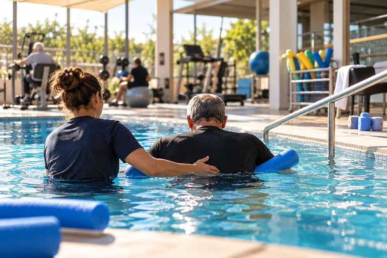 Aquatic Rehabilitation Therapy Session
