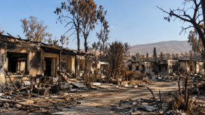 Ashes Over a Burned Settlement