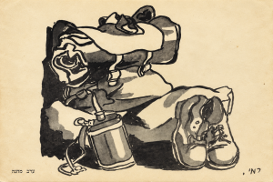 Monochrome Camping Gear Still Life